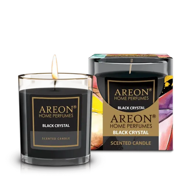 Areon Home Scented Candle Black Crystal