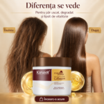Masca de par Karseell Collagen 500ml – Hidratare si Regenerare Intensiva, tratament, Reparare Profunda, pentru toate tipurile de par, stralucire si elasticitate, rezultate vizibile - imagine 2