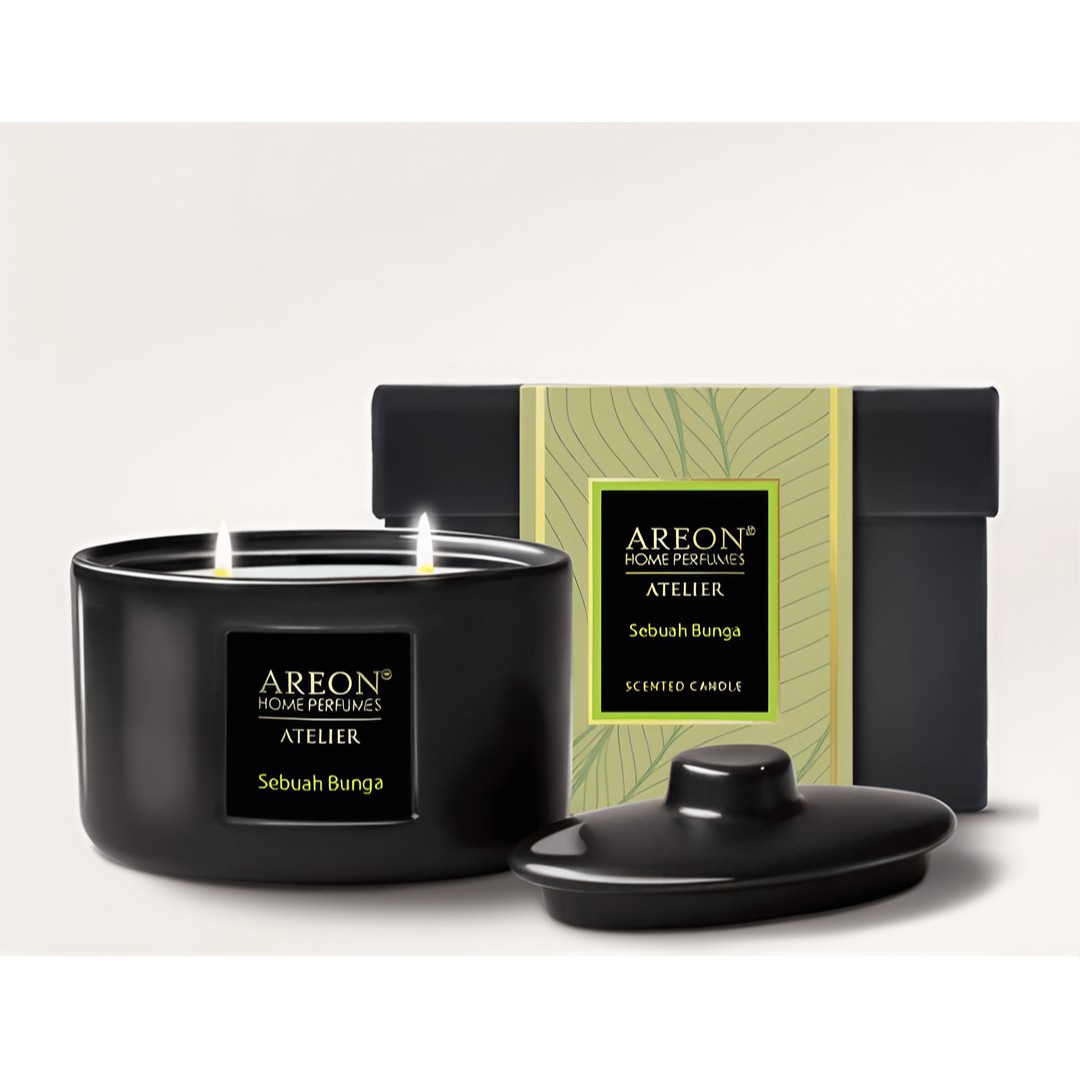 Areon Home Premium Scented Candle Atelier Sebuah Bunga