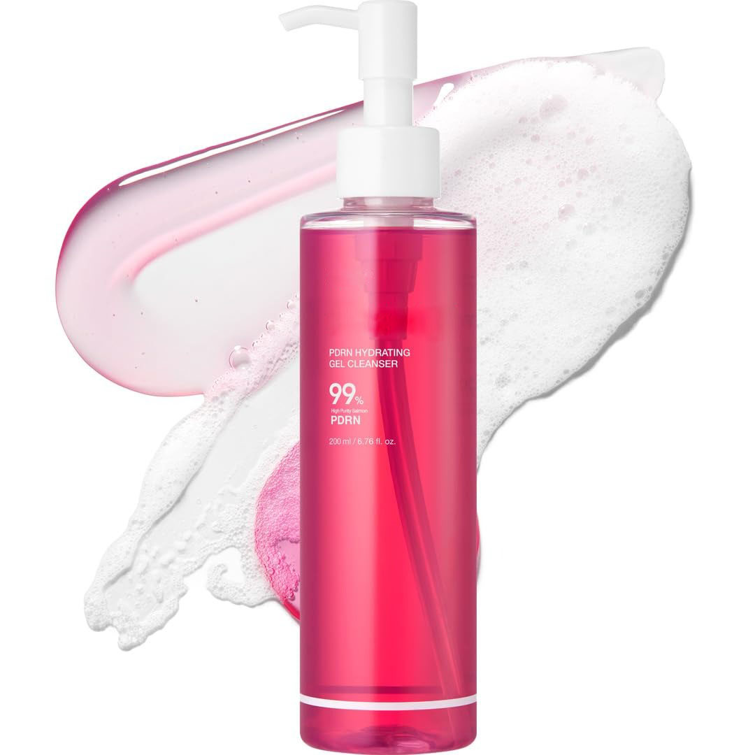 Gel de curățare facială PDRN cu textură jelly ce se transformă în spumă – hidratează și curăță în profunzime, 200 ml