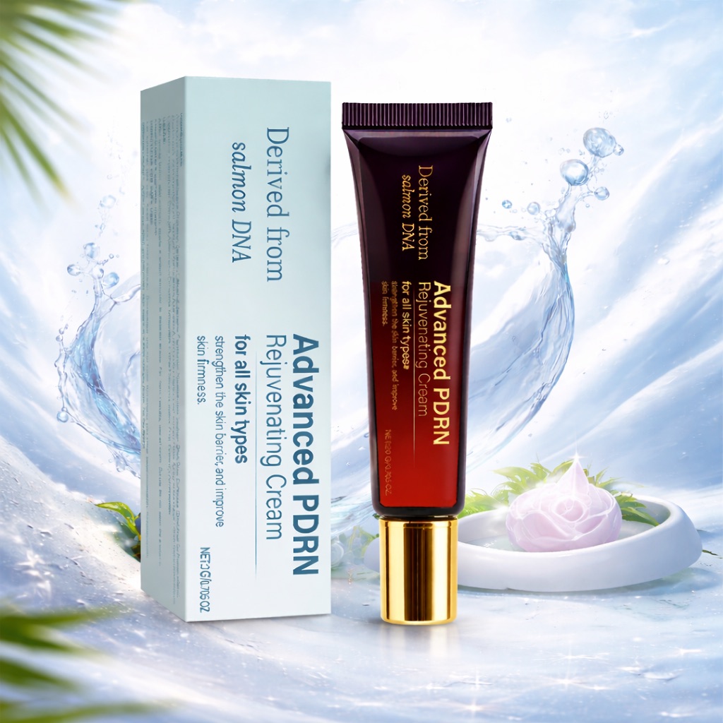 Cremă Facială Anti-rid cu PDRN (ADN de Somon) pentru Regenerare Intensă – Fermitate și Hidratare, 20 g