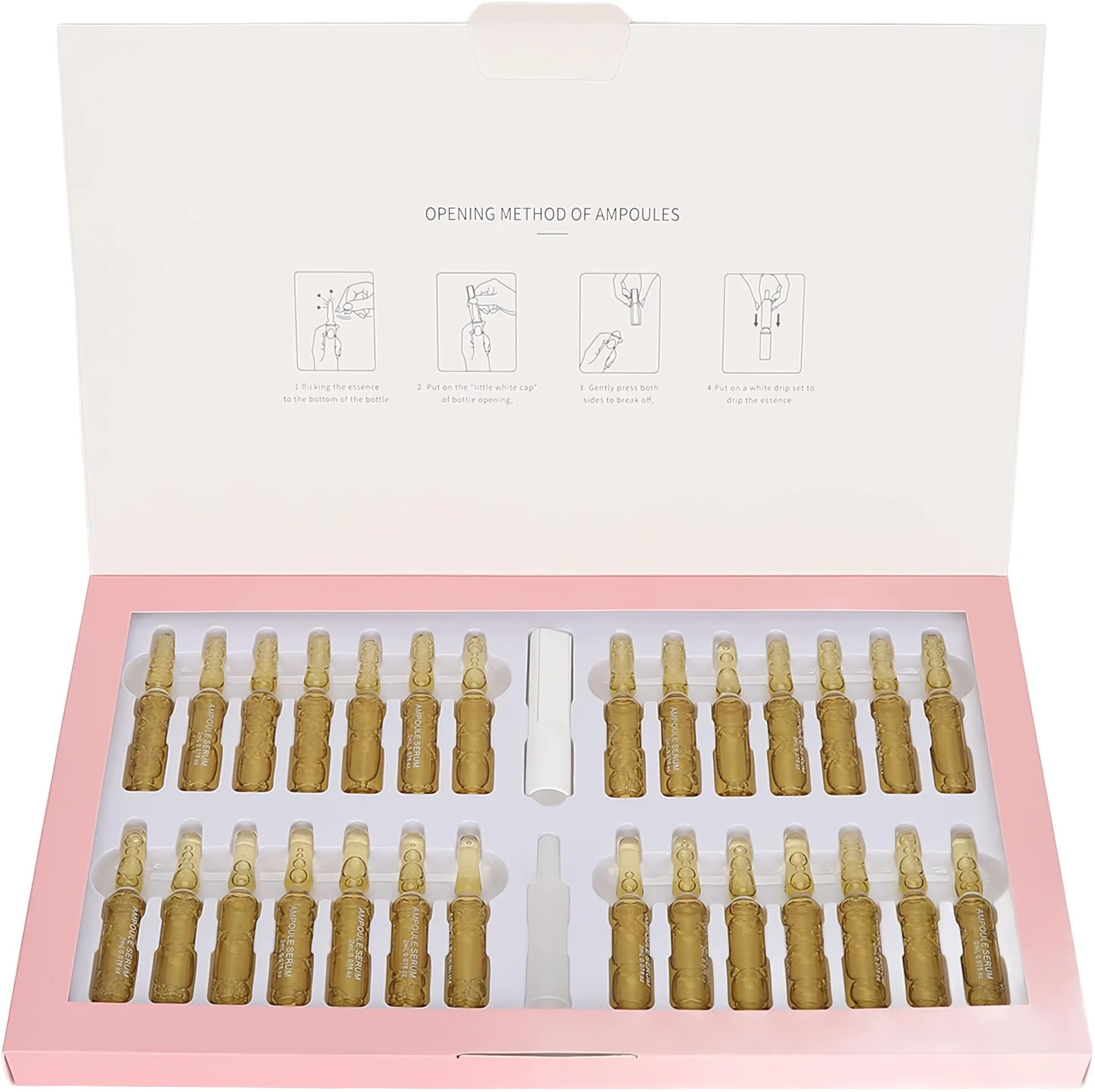 Ser Facial Concentrat cu Niacinamidă 10% – Tratament Intens pentru Luminozitate, Textură Uniformă și Aspect Radiant, 28 fiole × 2 ml